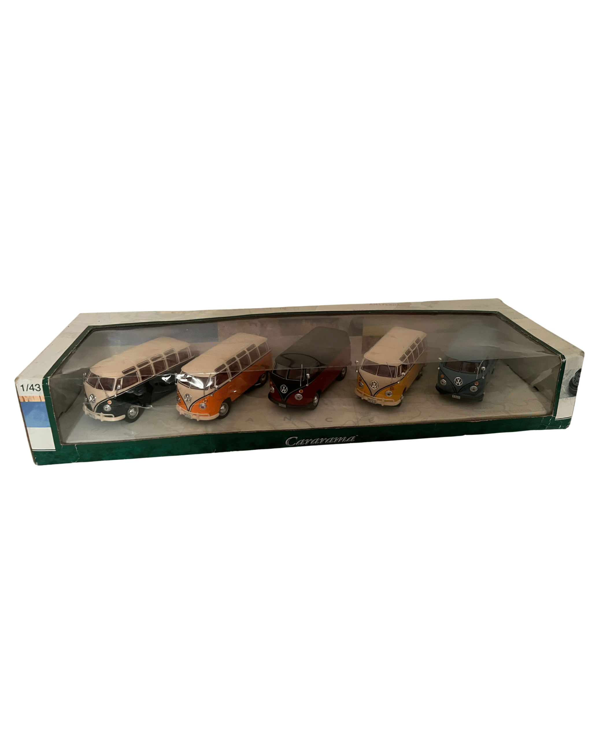 Cararama Set Of 5 x 1:43 Volkswagen VW Vans 