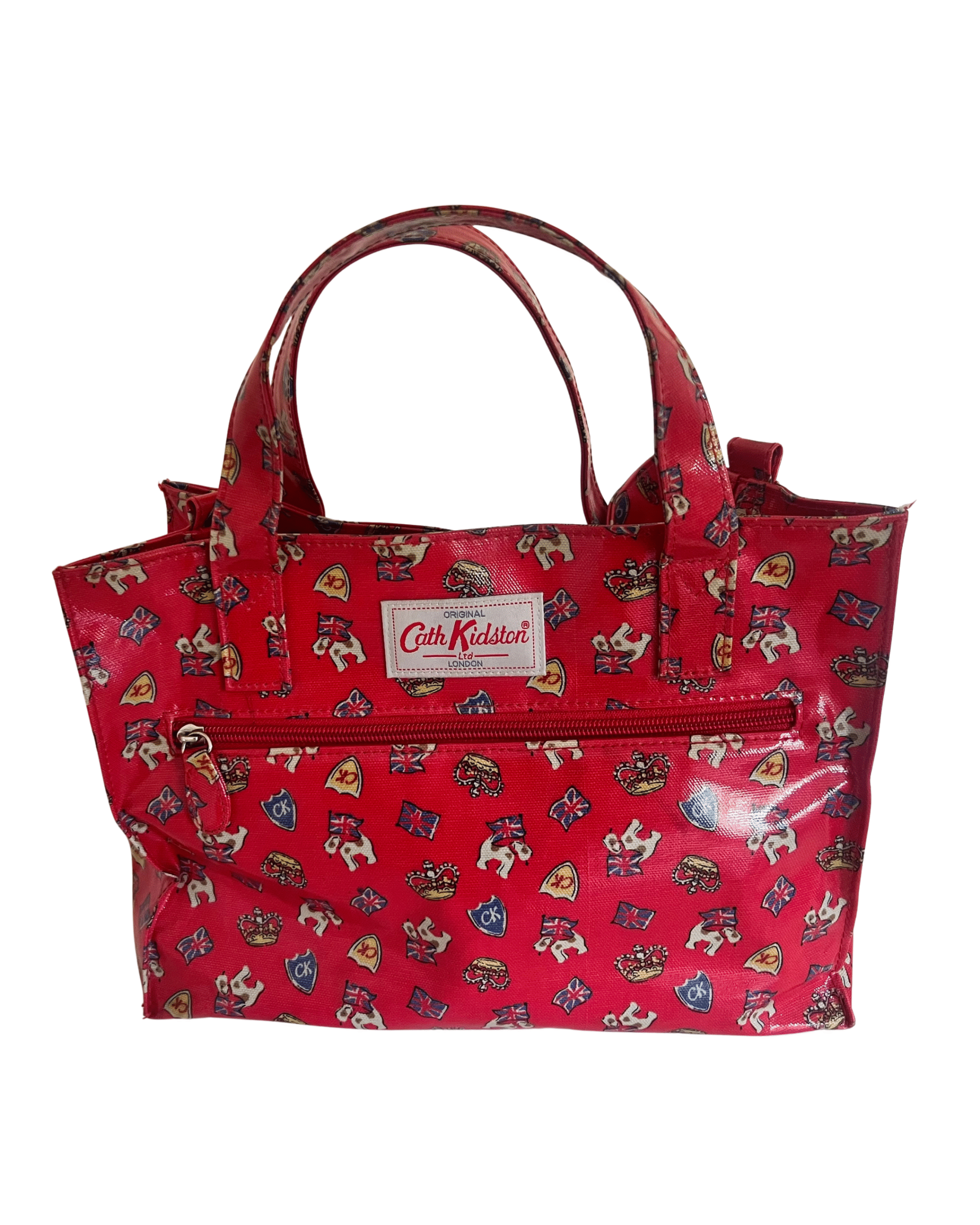 Cath Kidston Red Stanley Terrier Bag   
